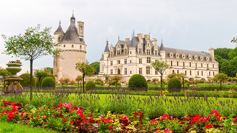 Vouvray & slottet Chenonceaux